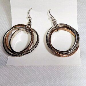 Montana Silversmith Two-Tone Hoop Earrings